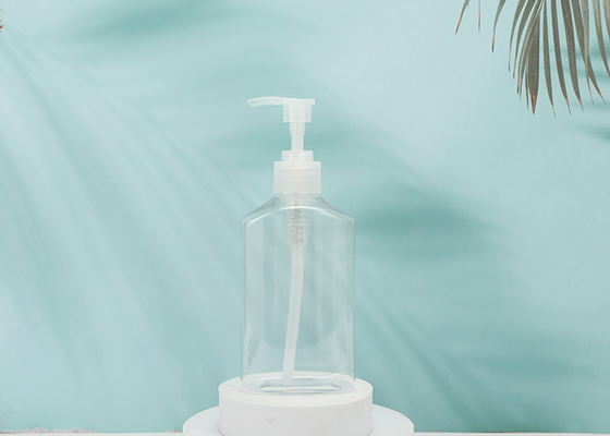 Het lege van de de Pompfles 350ml van het Handdesinfecterende middel Plastic HUISDIER voor shampoo, lotion