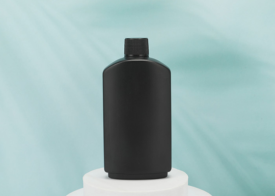 Vierkante en Vlakke HDPE van 4oz Plastic Shampooflessen 120ml voor inkt