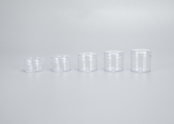 Kosmetische de Steekproefcontainer van 5g 30g met de Plastic Ronde van het Schroefdekseldeksel