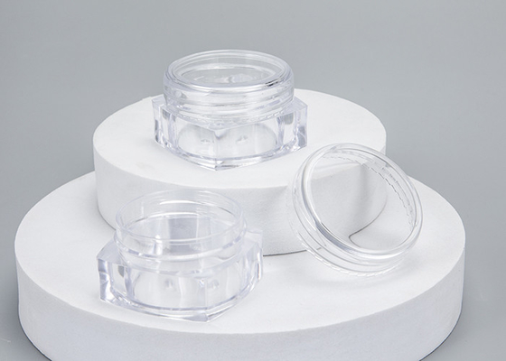Lege Transparante Vierkante Plastic Containers met Deksels 3/5/10g