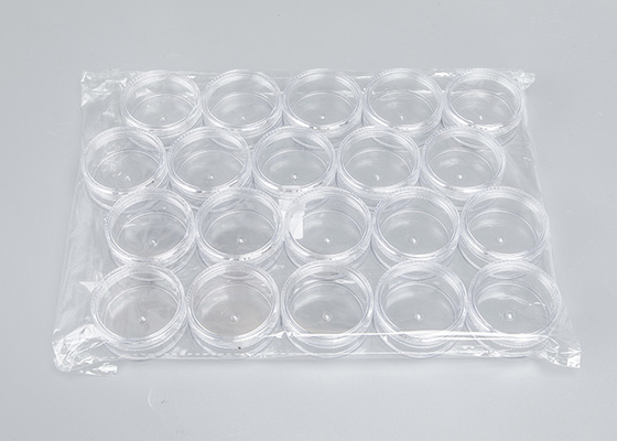 De kosmetische Duidelijke Ronde Containers van de Lotionroom met Deksel 10g 15g 30g