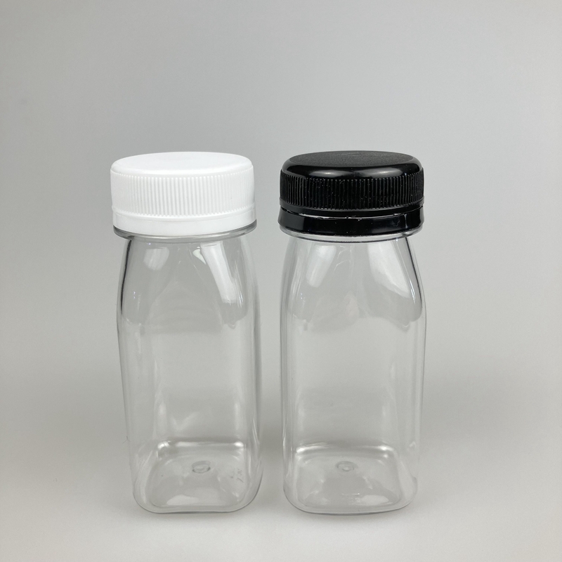 60 ml Vierkante sapfles Drinkfles Vierkante drinkfles Met dop Meerdere kleuren
