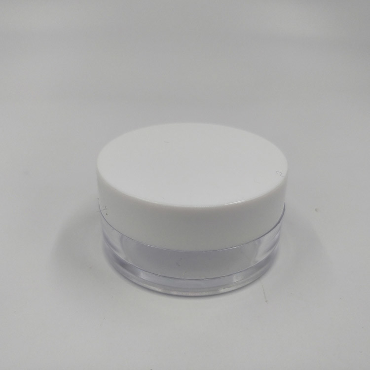 Glad oppervlak Plastic Cosmetic Jar 10ml 15ml 30ml 60ml 80ml 100ml 120ml 150ml Klein