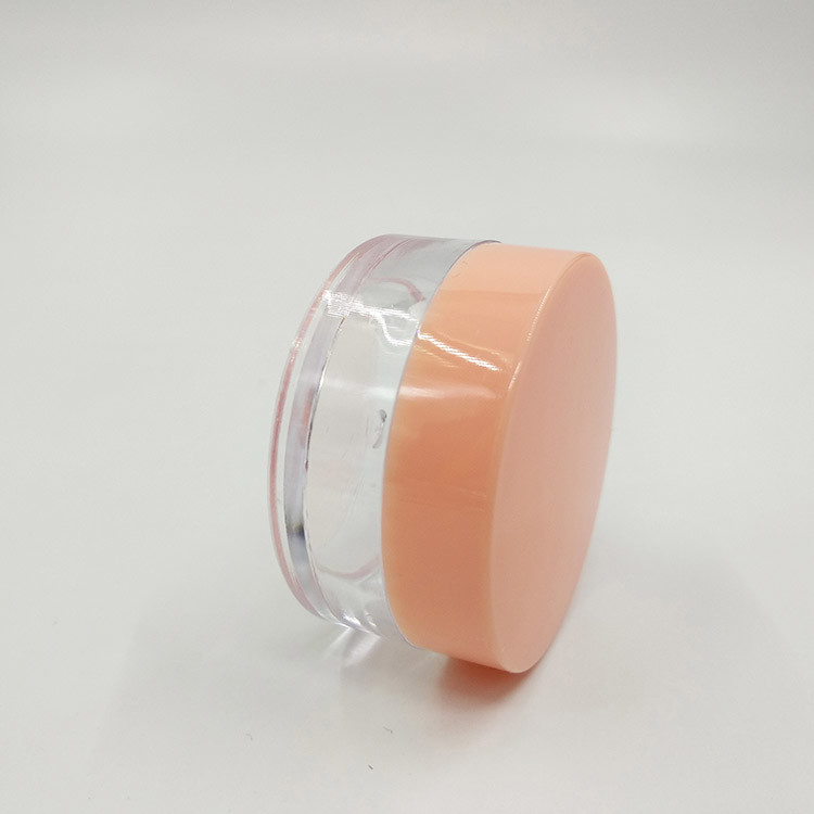 Op maat gemaakte Plastic Cosmetic Jar 10ml 15ml 30ml 60ml 80ml 100ml 120ml 150ml glad oppervlak