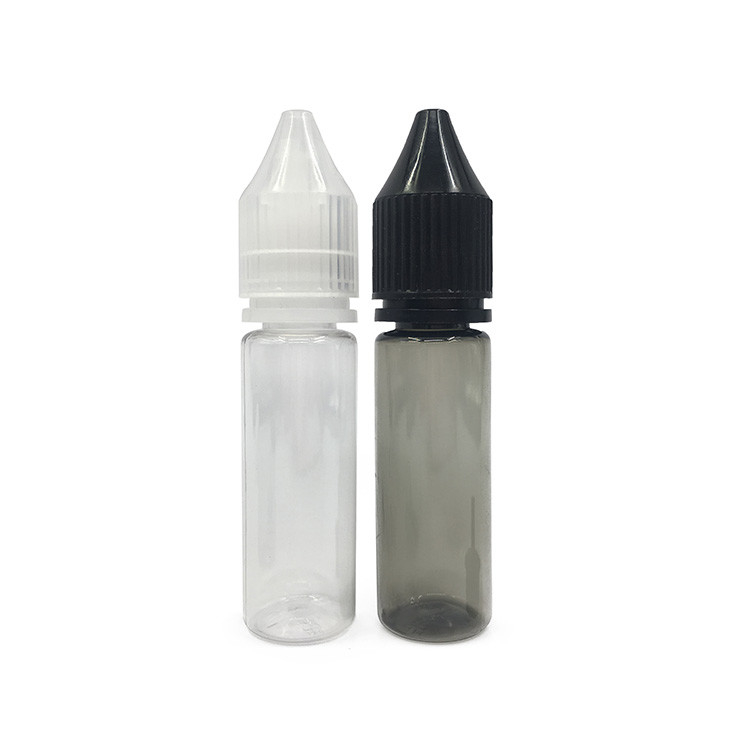 15 ml PET plastic flessen voor etherische olie sap met fles dop verzegeling