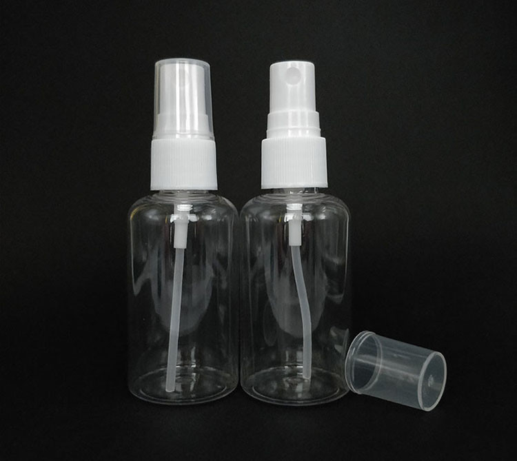 Hoge capaciteit 100 ml 120 ml 150 ml 200 ml 250 ml 500 ml heldere witte amberblauwe PET-plastic cosmetische verpakking spuitfles