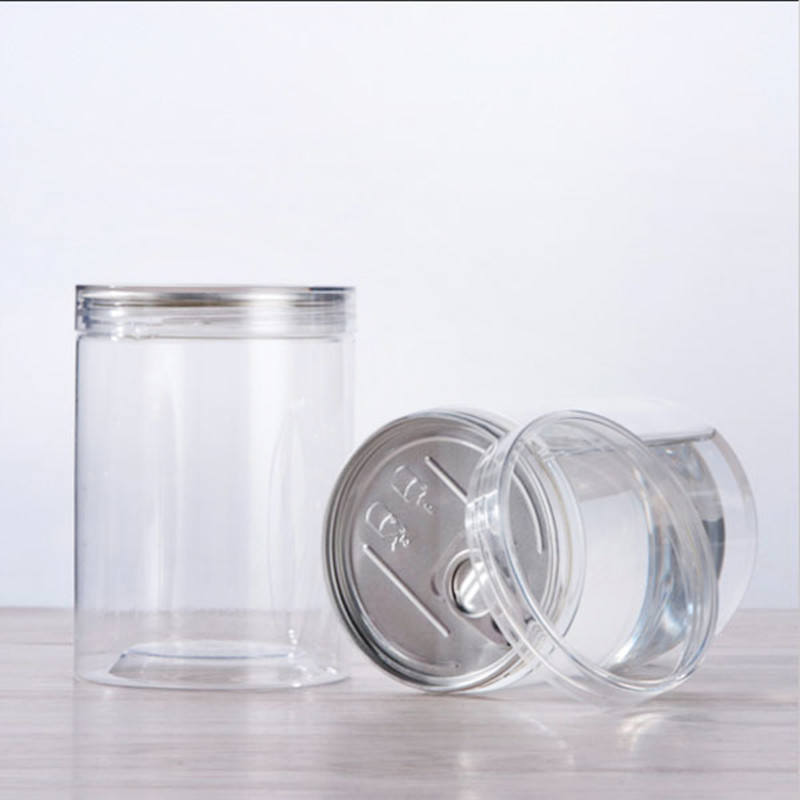 Elegant Plastic Cosmetic Jar Set Op maat gedrukt Verschillende maten voor schoonheidsproducten