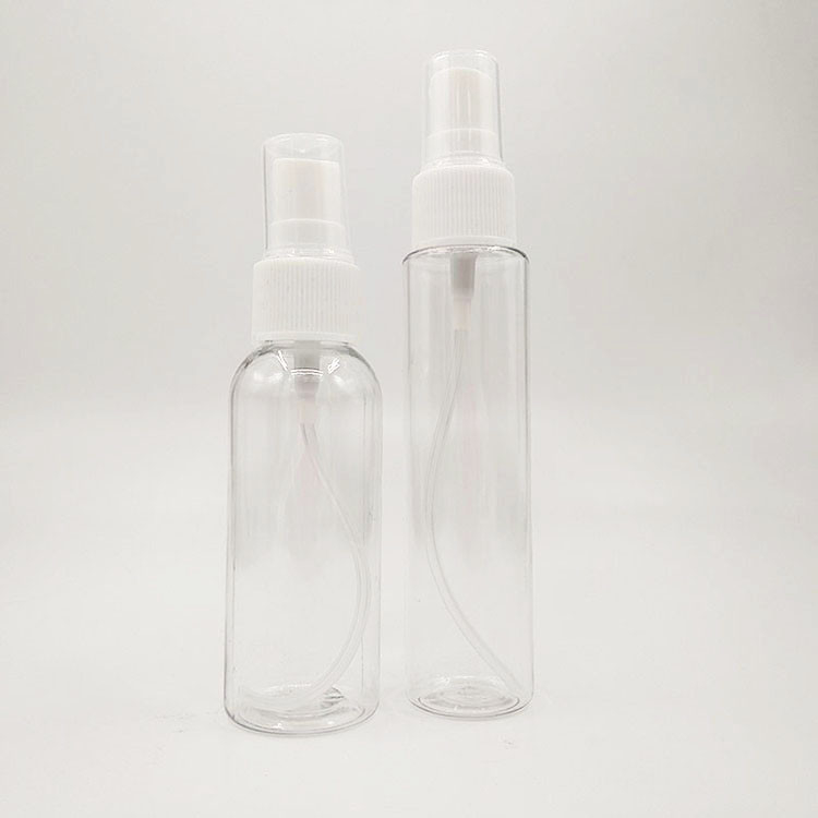 Leeg fijn mist PET 30ml 50ml 100ml 120ml 150ml 200ml 250ml 500ml Amber White Clear Plastic Spray Flask voor cosmetische producten