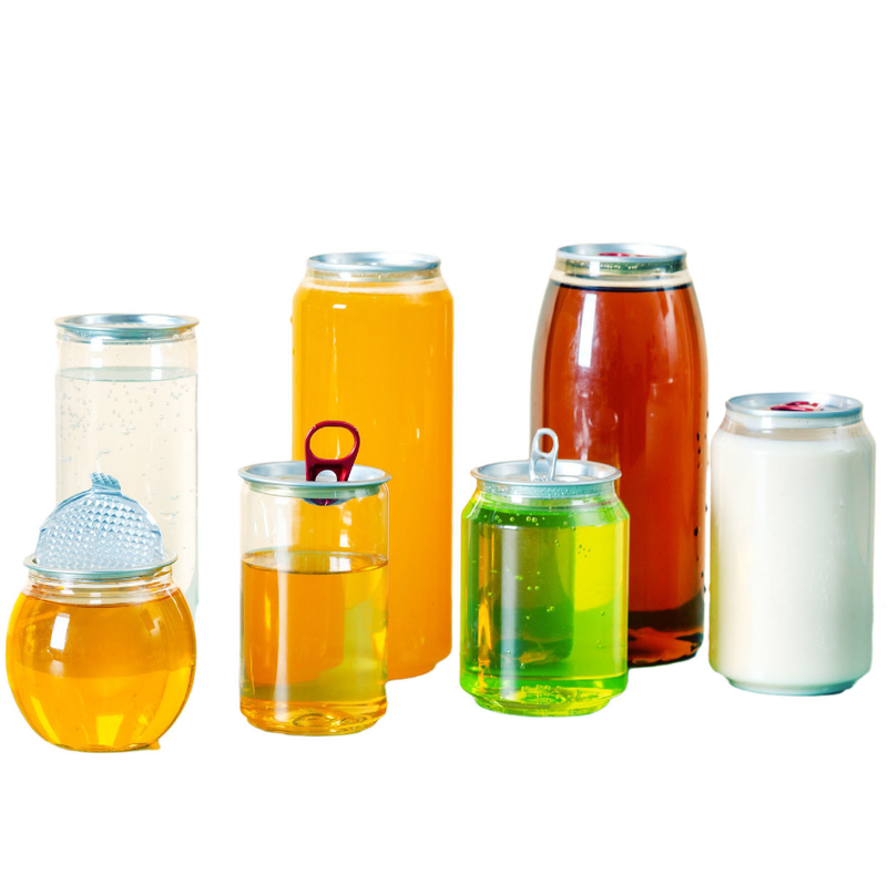 Vierkante ronde schroef op deksel melk thee flessen 0,5 kg capaciteit met isolatie / lekproof eigenschappen