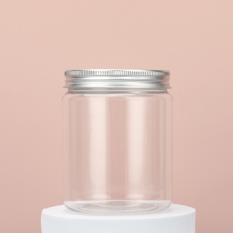Leeg Plastic Cosmetic Container Ronde Body Cream Jar 150 g 200 g 250 g 8 oz Haarconditioner Jar