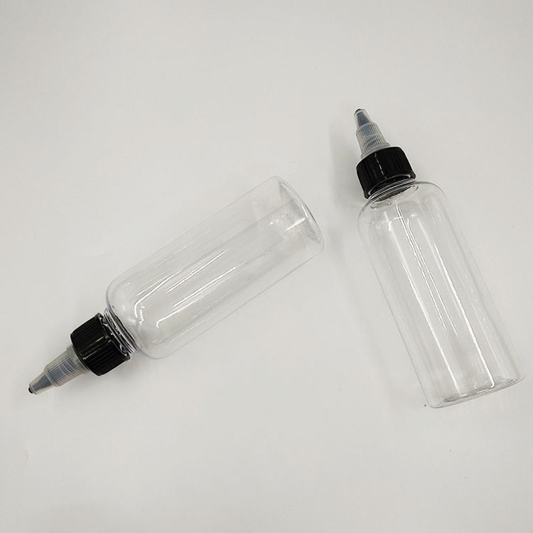 Doorzichtige/gekleurde plastic containers met schroefoppervlak voor de opslag van vloeistoffen