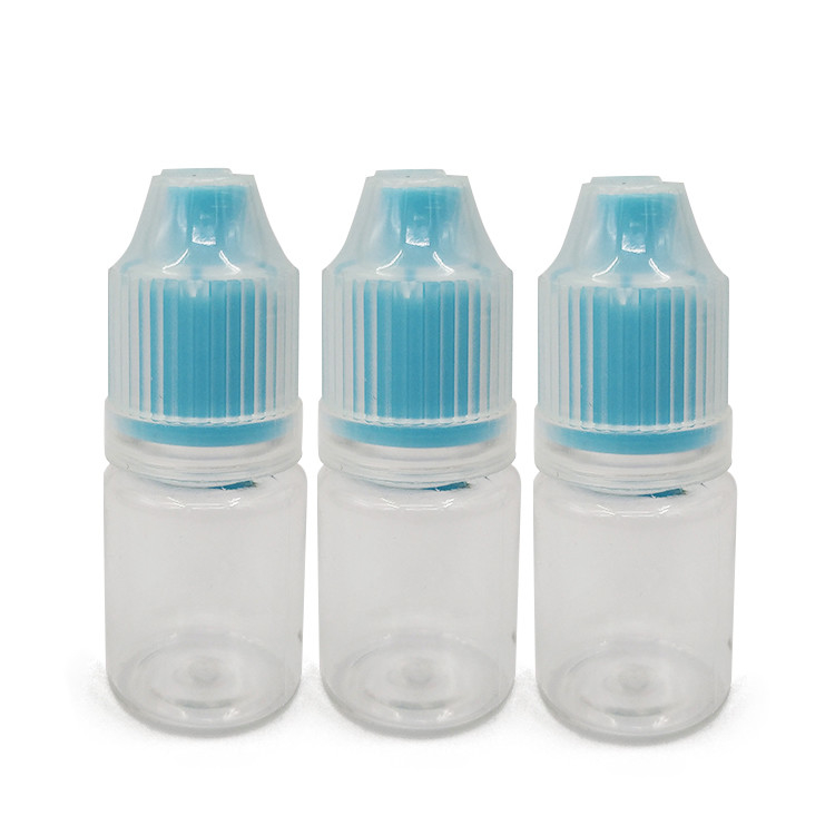 18mm nekgrootte E vloeibare fles met schroefdop PET chemische stoffen bestand