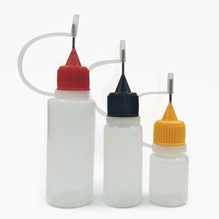 Aangepaste Logo E-Liquid Fles met Kindveilige Hals Type 10ml 15ml 30ml 60ml 80ml 100ml Capaciteit