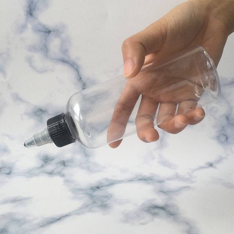 Vinnige verzending haar olie fles met applicator punt spuitstuk applicator fles lijm applicator ambachtelijke flessen met in voorraad