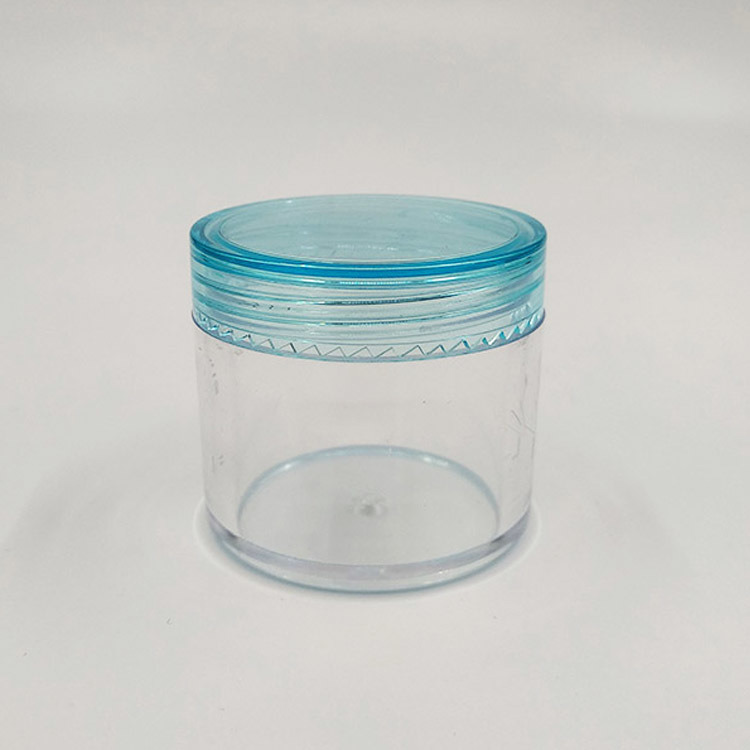 Op maat gemaakte Plastic Cosmetic Jar Met Print Opties 10ml 15ml 30ml 60ml 80ml 100ml 120ml 150ml Capaciteit Ideaal voor crèmes