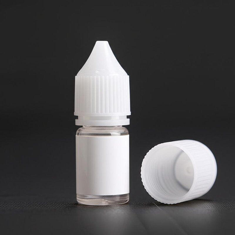 10 ml E-vloeistofffles kinderdicht halstype Biedt veilige verpakking voor opslag en hantering van E-vloeistof in vapingproducten