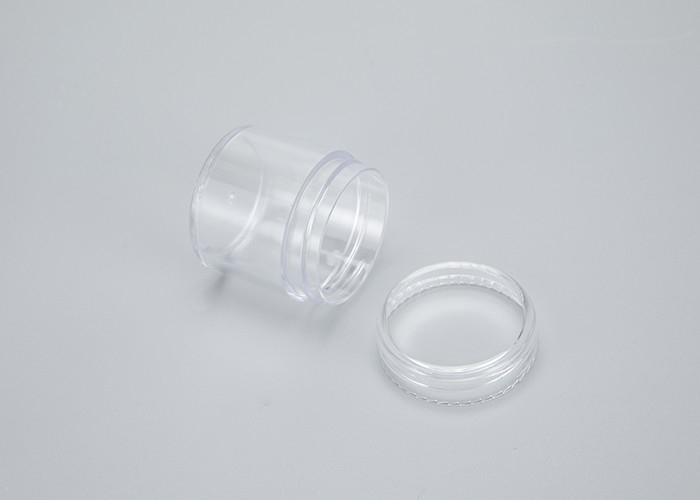 30ml 50ml 100ml 120ml 200ml 250ml 500ml Cosmetische verpakking Helder Amber Zwart Huisdier Plastic Cream Jar Met Plastic Deksel