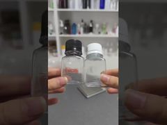 Transparante plastic drankflessen voor dranken, melkthee, sap, container met dop