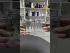 Leeg opslagflessen potten Container met aluminium deksels voor de opslag van granen noten