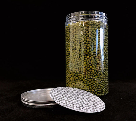 Fabrieksprijs Plastic Food Jar voor gedroogd fruit Plastic Storage Jars met deksels Food Grade Plastic Jars met snelle levering