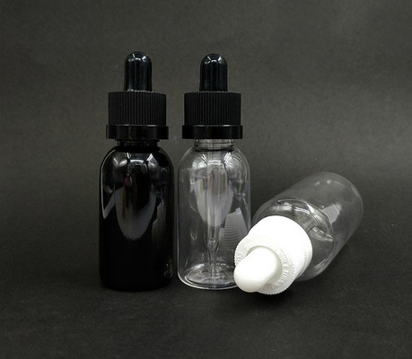 Vloeistofdruppelflessen van glas en kunststof met een lekvrije schroefkap voor nauwkeurige vloeistofdispensatie
