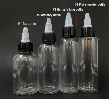 Gepersonaliseerd logo Plastic dropper flessen met vloeistof printing 5000pcs