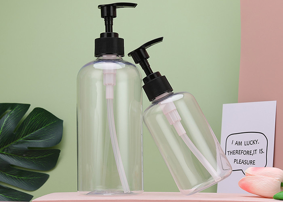Navulbare van de het HUISDIERENpomp van ISO9001 Vlakke de Fles 300ml 700ml het Uitdelen Lotionsshampoo